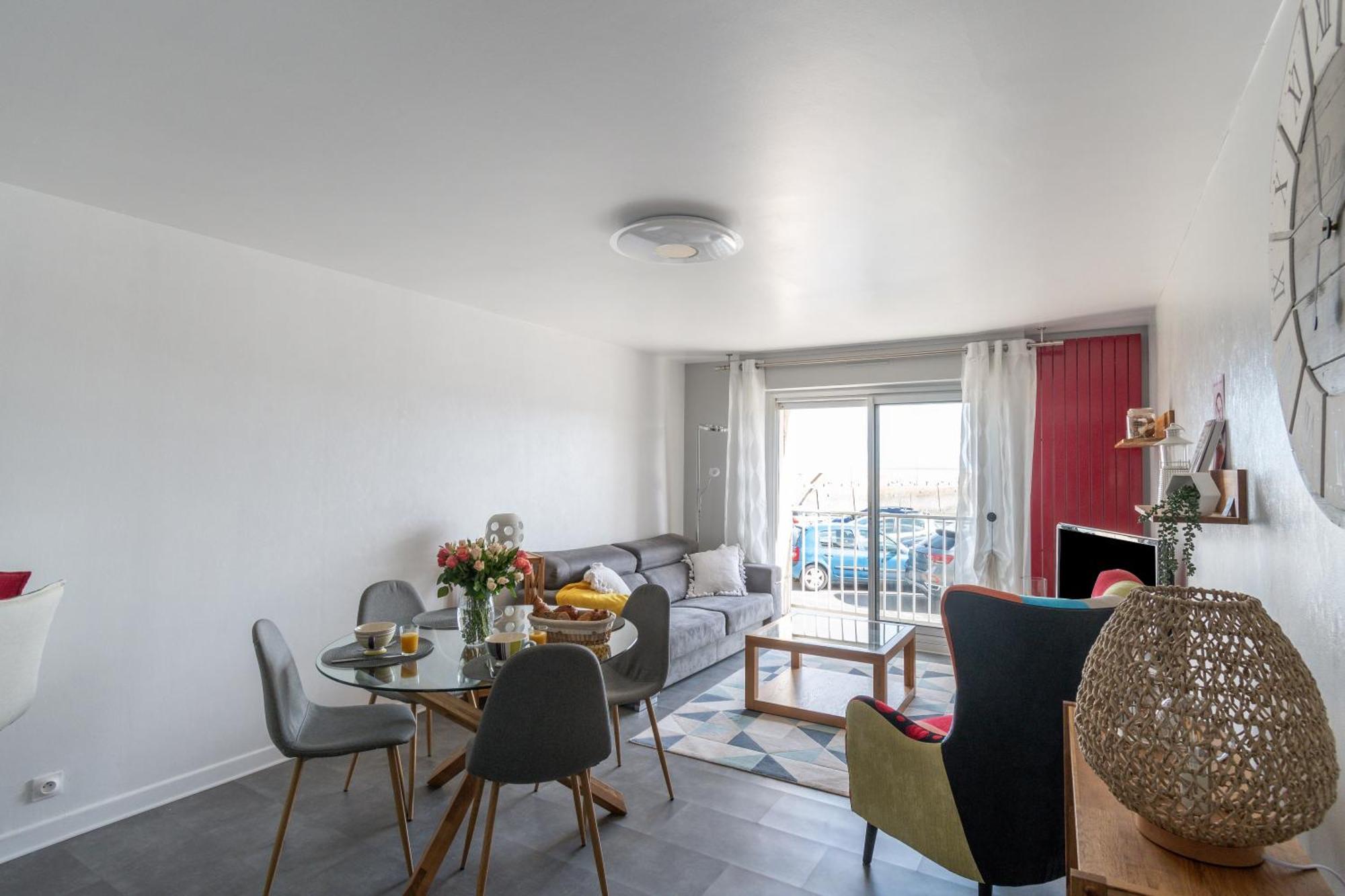 Apartamento Au Bruit Des Vagues Binic Exterior foto